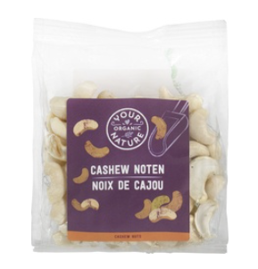 Cashewnoten van Your Organic Nature, 10 x 120 g